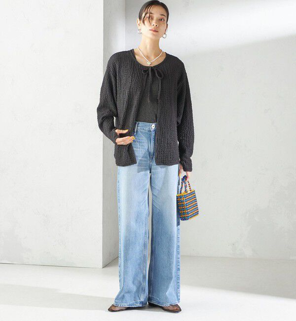 SHIPS for women「maroba:〈手洗い可能〉2WAY ラッシュ カーディガン」|その他|