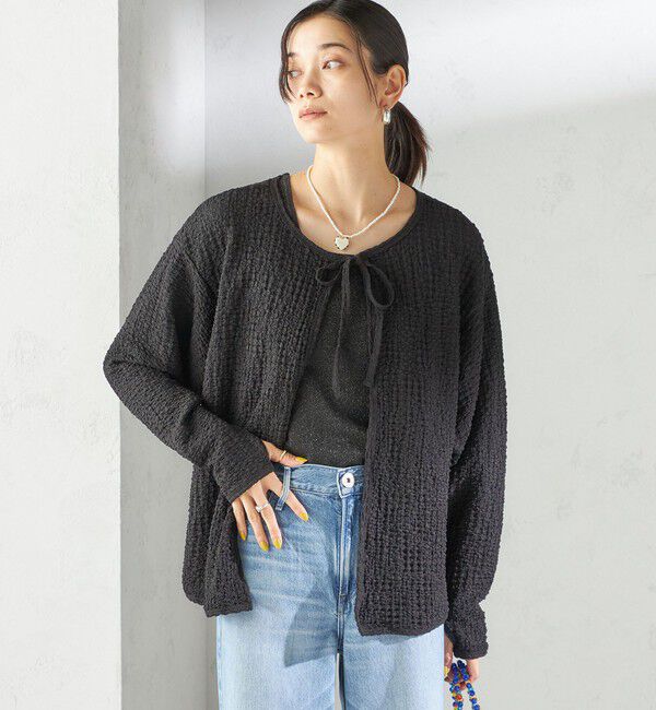 SHIPS for women「maroba:〈手洗い可能〉2WAY ラッシュ カーディガン」|その他|