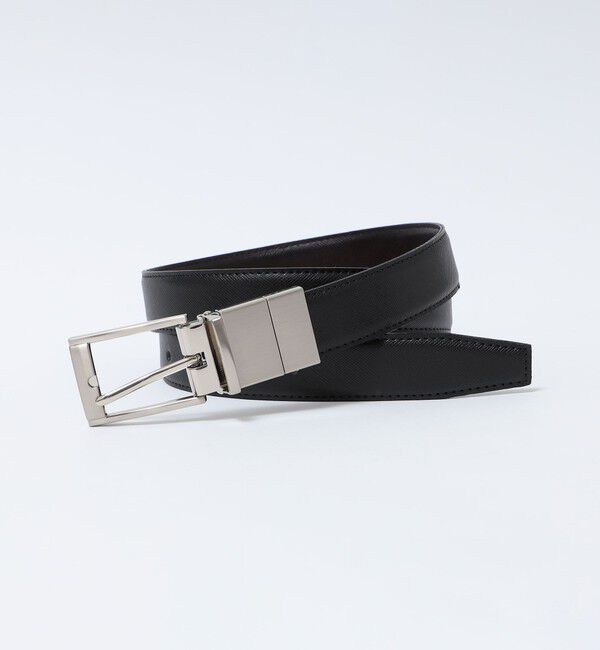 SHIPS Colors 「SHIPS Colors:リバーシブル レザー ベルト◇」|ベルト|ブラック系2