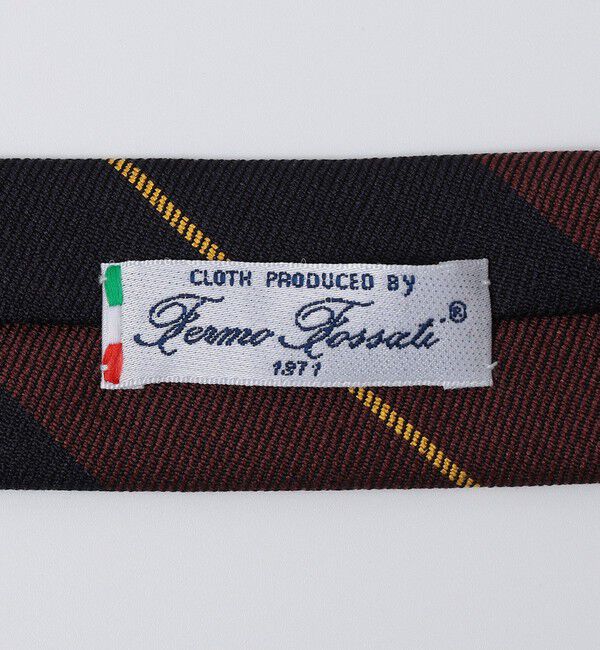 SHIPS「Puccini: シルク ブークレ レジメンタル ネクタイ」|ネクタイ・蝶ネクタイ|