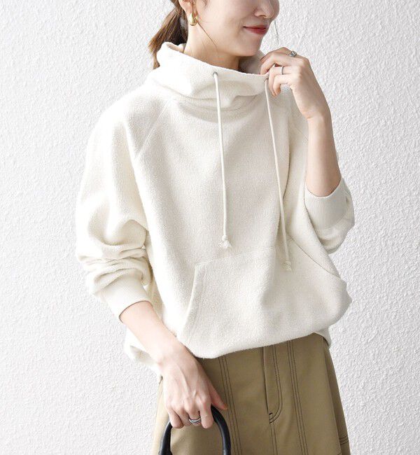 SHIPS any「SHIPS any:〈洗濯機可能〉フリース ライク ハイネック プルオーバー」|Tシャツ・カットソー|