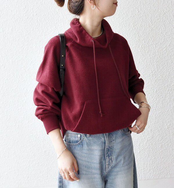 SHIPS any「SHIPS any:〈洗濯機可能〉フリース ライク ハイネック プルオーバー」|Tシャツ・カットソー|