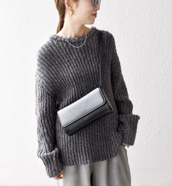 SHIPS any「SHIPS any:〈手洗い可能〉ロービング ルーズ ニット プルオーバー」|ニット・セーター|