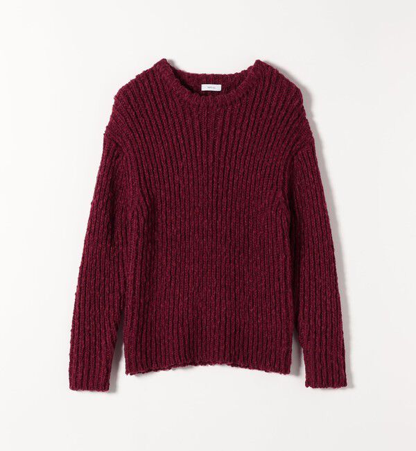 SHIPS any「SHIPS any:〈手洗い可能〉ロービング ルーズ ニット プルオーバー」|ニット・セーター|