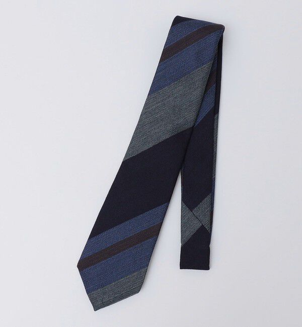 SHIPS「SHIPS: シルク デラヴェ ワイド ストライプ ネクタイ」|ネクタイ・蝶ネクタイ|