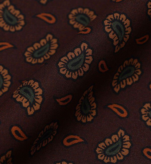 SHIPS「Puccini: シルク マダー ペイズリー チーフ」|バンダナ・スカーフ|