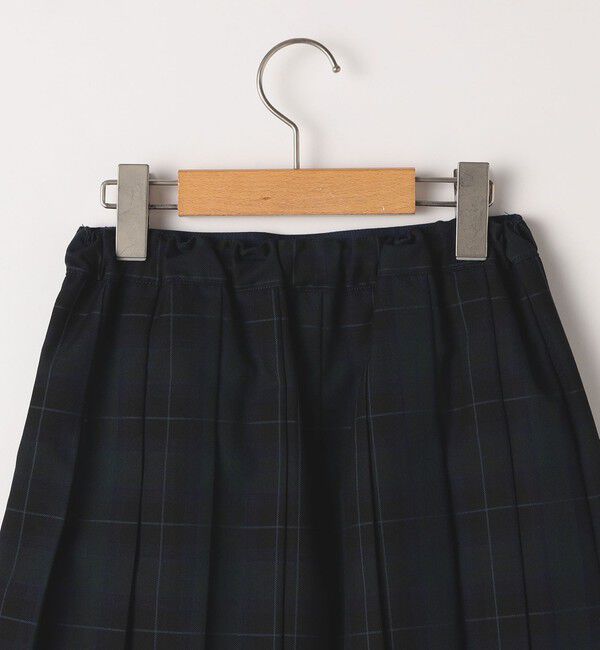 SHIPS KIDS「SHIPS KIDS:100～130cm / 50th ANNIV セレモニー チェック プリーツ スカート」|スカート|
