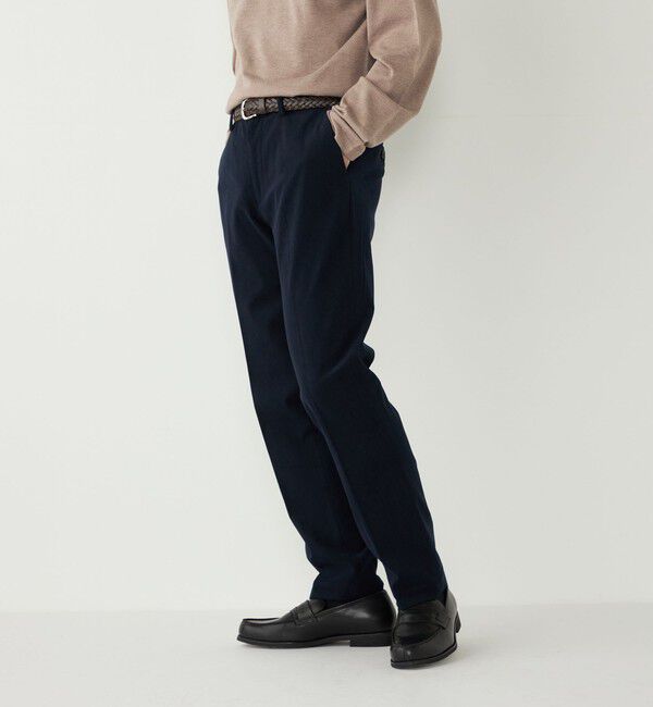 SHIPS Colors 「SHIPS Colors:〈手洗い可能〉AVANT(R) コーデュロイ スラックス」|スラックス|ネイビー