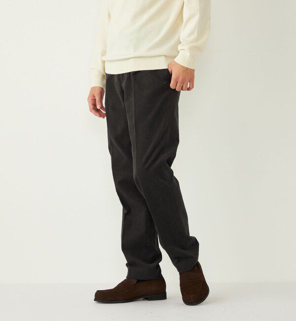 SHIPS Colors 「SHIPS Colors:〈手洗い可能〉コーデュロイ スラックス(セットアップ対応可能)」|スラックス|