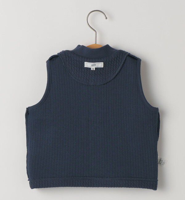 SHIPS KIDS「SHIPS KIDS:80～90cm /ベビー キルト ベスト」|その他ベビーウェア|