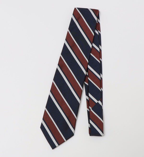 SHIPS「Stefanobigi: シルク リバース レジメンタル ネクタイ」|ネクタイ・蝶ネクタイ|