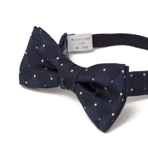 SHIPS KIDS「SHIPS KIDS:セレモニー ドット柄 蝶ネクタイ」|ネクタイ・蝶ネクタイ|