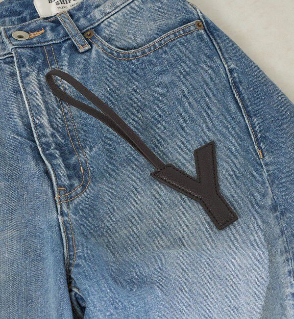 SHIPS for women「《予約》【WEB限定】George Cinq:イニシャル チャーム（ブラック）」|チャーム・キーホルダー|