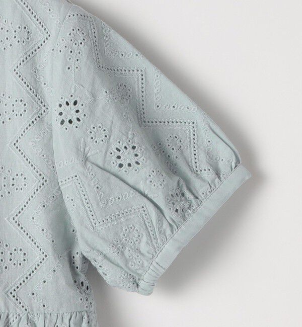 SHIPS KIDS「SHIPS KIDS:140～150cm / レース エンブロイダリー ワンピース」|ワンピース|