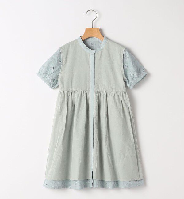 SHIPS KIDS「SHIPS KIDS:140～150cm / レース エンブロイダリー ワンピース」|ワンピース|