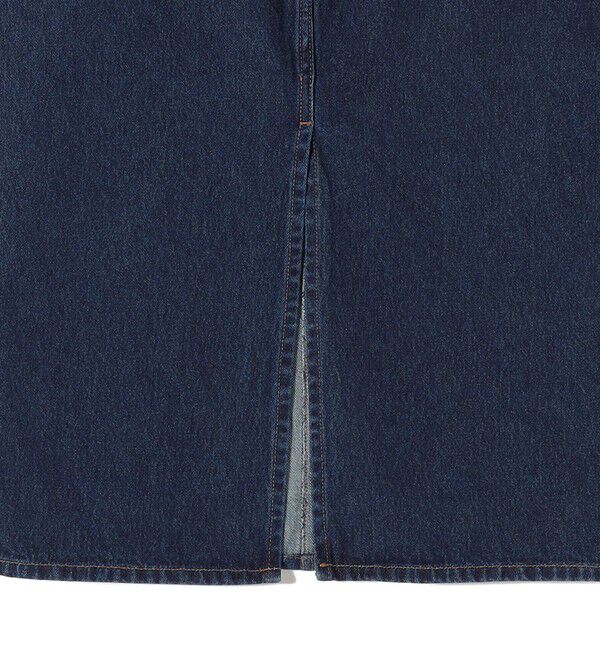 SHIPS for women「SHIPS Primary Navy Label:ワンウォッシュ 5ポケット デニム スカート」|スカート|