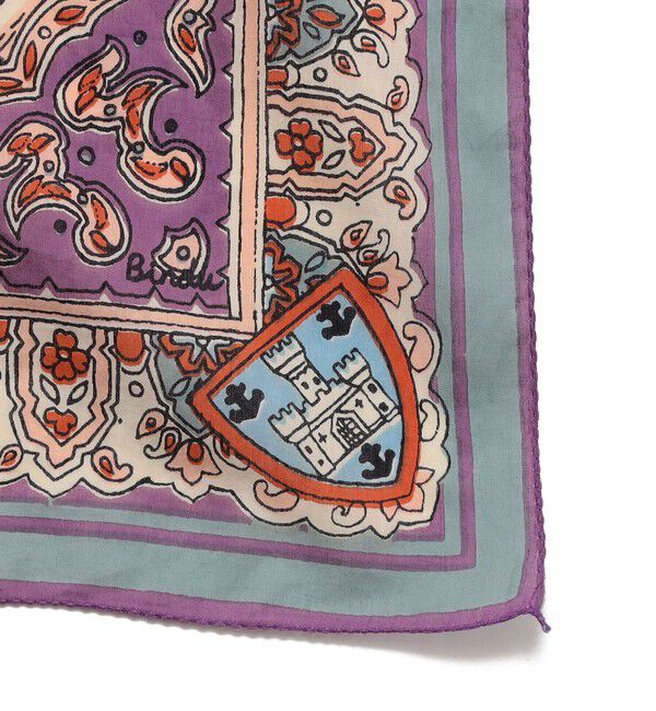 SHIPS for women「BINDU:ワイト MAP スカーフ」|バンダナ・スカーフ|