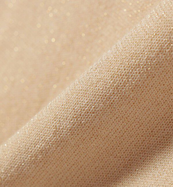 SHIPS for women「《予約》〈手洗い可能〉ラメ 2WAY ノースリーブ プルオーバー」|タンクトップ|