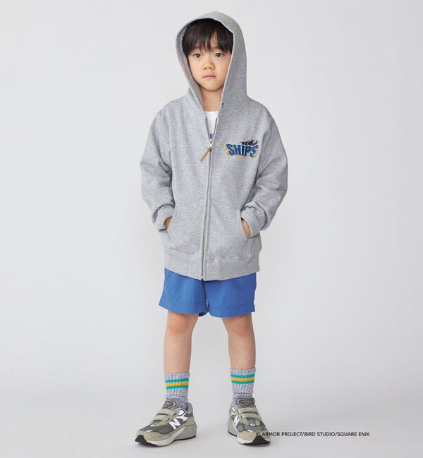 SHIPS KIDS「DQVIIR &times; SHIPS:110～150cm ロゴ ZIP フーディー〈KIDS〉」|パーカー|