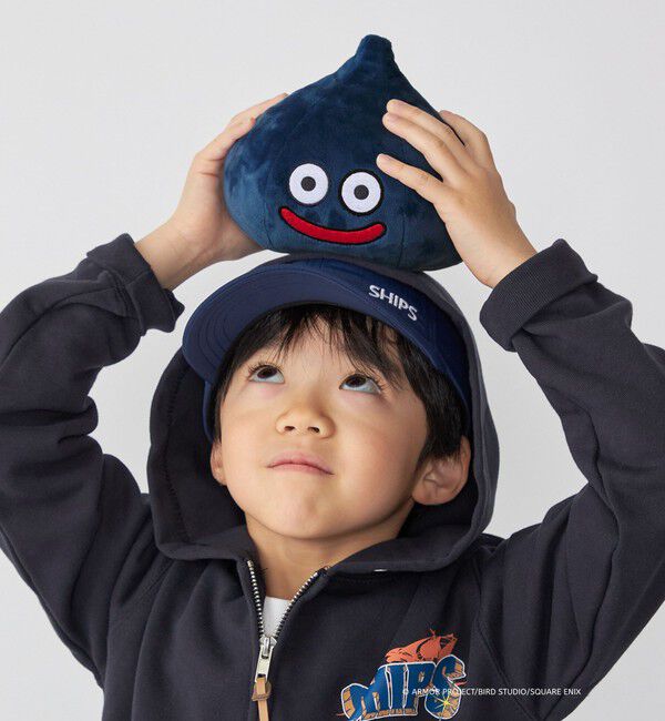 SHIPS KIDS「DQVIIR &times; SHIPS:110～150cm ロゴ ZIP フーディー〈KIDS〉」|パーカー|