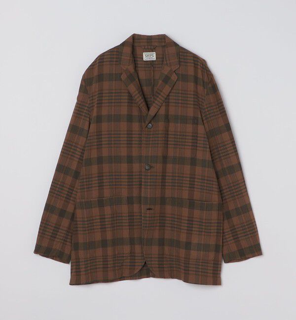 SHIPS「SHIPS: AUTHENTIC マドラスチェック ジャケット」|テーラードジャケット|