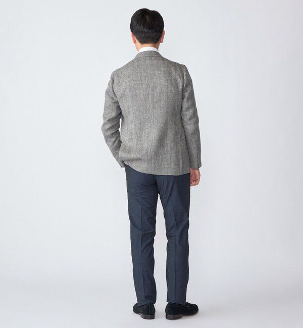 SHIPS「SHIPS: T.G.di Fabio ウール リネン ヘリンボーン ジャケット」|テーラードジャケット|