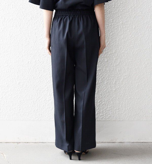 SHIPS any「《予約》SHIPS any:〈洗濯機可能〉リネン ライク ブラウス &times; イージー パンツ セットアップ」|その他|