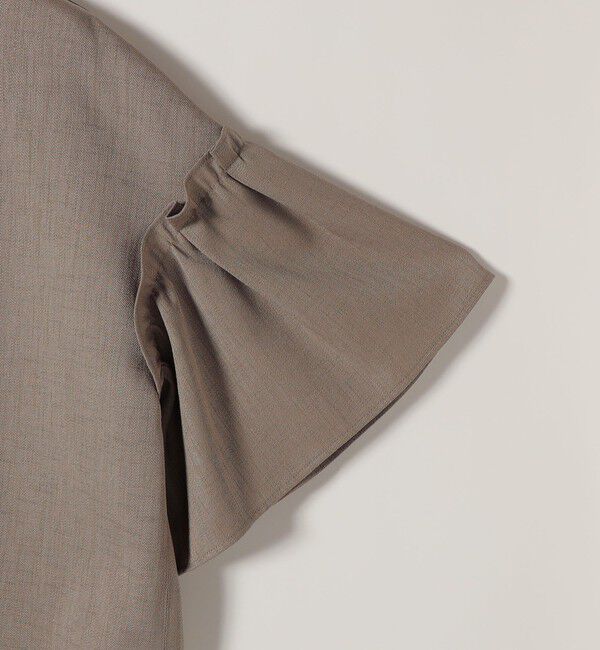 SHIPS any「《予約》SHIPS any:〈洗濯機可能〉リネン ライク ブラウス &times; イージー パンツ セットアップ」|その他|