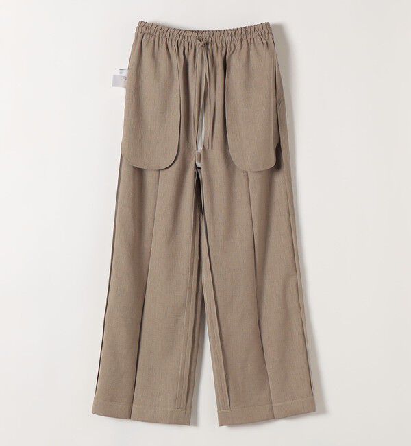 SHIPS any「《予約》SHIPS any:〈洗濯機可能〉リネン ライク ブラウス &times; イージー パンツ セットアップ」|その他|