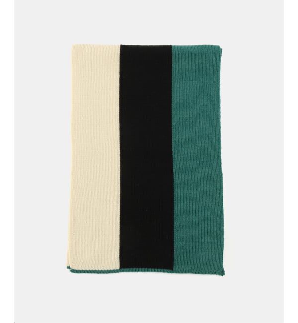 OUTDOOR PRODUCTS Usual Things「HIGHLAND COLLAGE SCARF」|マフラー|ブラック