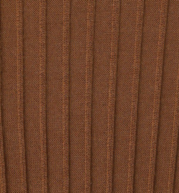 TOMORROWLAND collection「カシミヤシルクリブ クルーネックプルオーバー」|ニット・セーター|