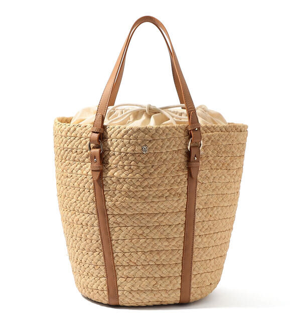 TOMORROWLAND GOODS「HELEN KAMINSKI PINIMIL L BRIDLE トートバッグ」|かごバッグ|41 ライトベージュ