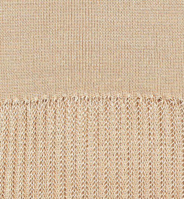 BACCA「ポリエステルレース ニットチューブスカート」|スカート|