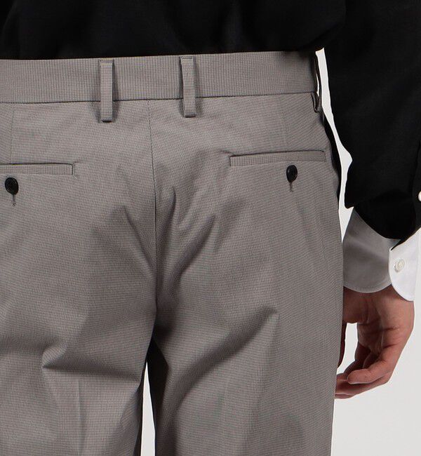 TOMORROWLAND MENS「コットンナイロンポリウレタン スリムパンツ」|チノ|