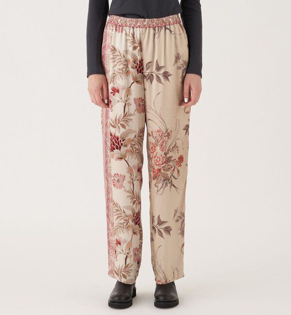 GALERIE VIE「レーヨンサテンプリント パジャマパンツ」|その他|