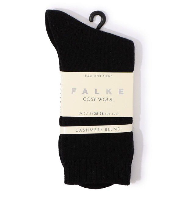 TOMORROWLAND GOODS「FALKE Cosy ウールブレンドソックス」|ソックス|19 ブラック