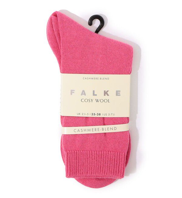 TOMORROWLAND GOODS「FALKE Cosy ウールブレンドソックス」|ソックス|33 ピンク