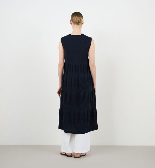 DES PRES「ドライポリエステルコットン クルーネックワンピース」|ワンピース|