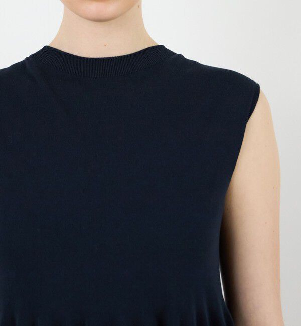 DES PRES「ドライポリエステルコットン クルーネックワンピース」|ワンピース|