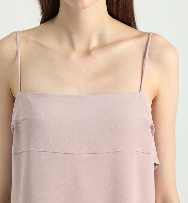 BACCA「ジョーゼットサテン キャミソールビスチェ」|キャミソール|