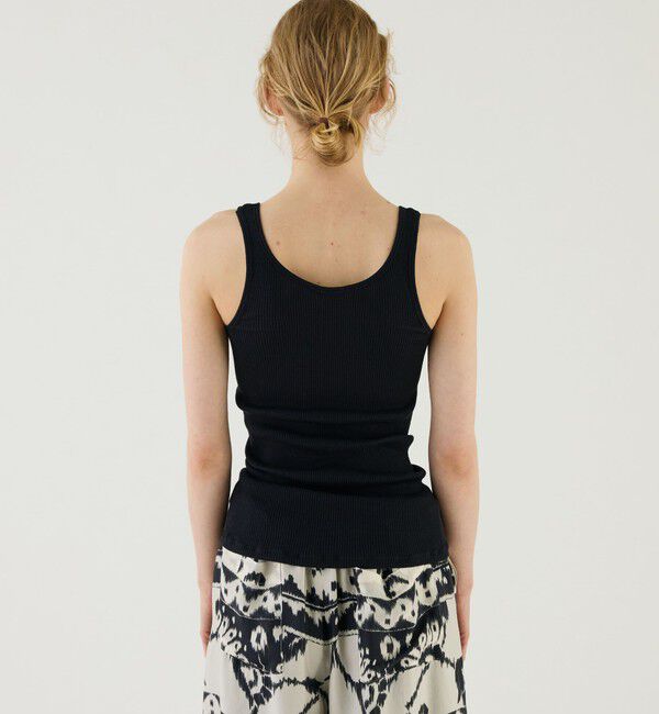 GALERIE VIE「コットンシルクリブ タンクトップ」|タンクトップ|