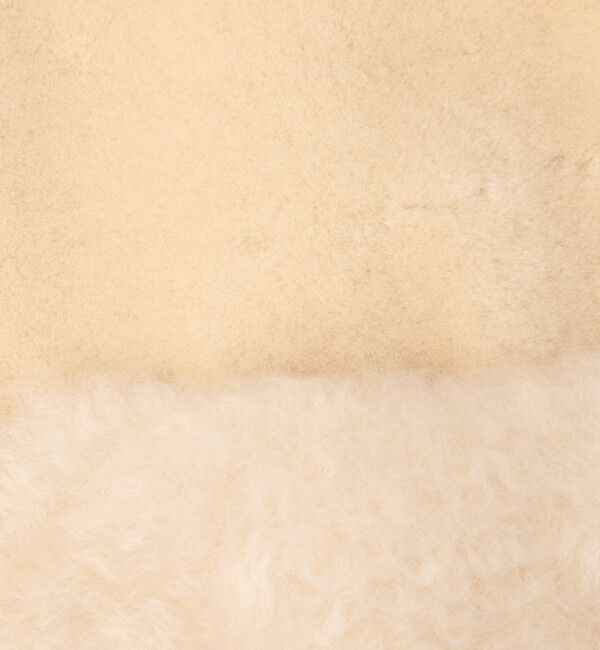 TOMORROWLAND collection「メリノムートン ビックカラージレ」|ダウンベスト・ベスト|