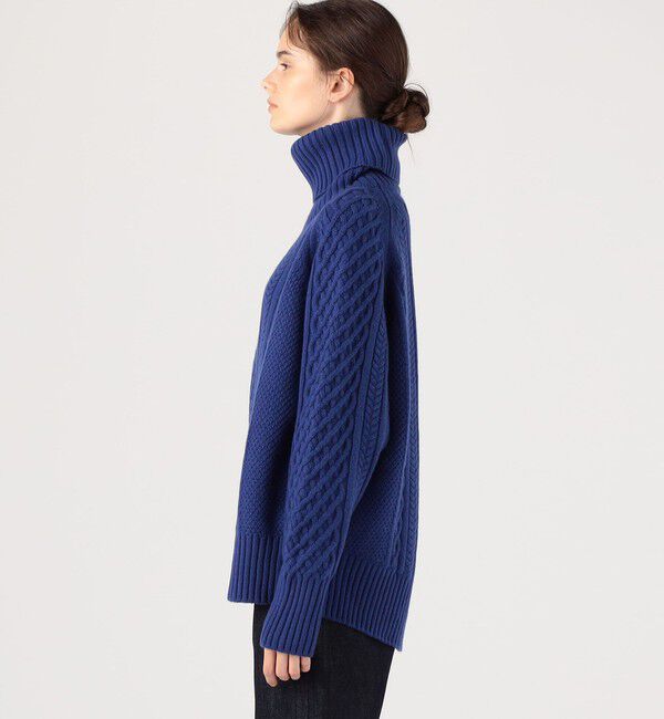 TOMORROWLAND BUYING WEAR「UNION LAUNCH ケーブルタートルニット」|ニット・セーター|