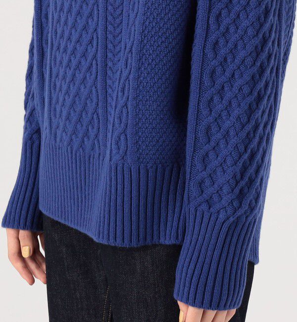 TOMORROWLAND BUYING WEAR「UNION LAUNCH ケーブルタートルニット」|ニット・セーター|