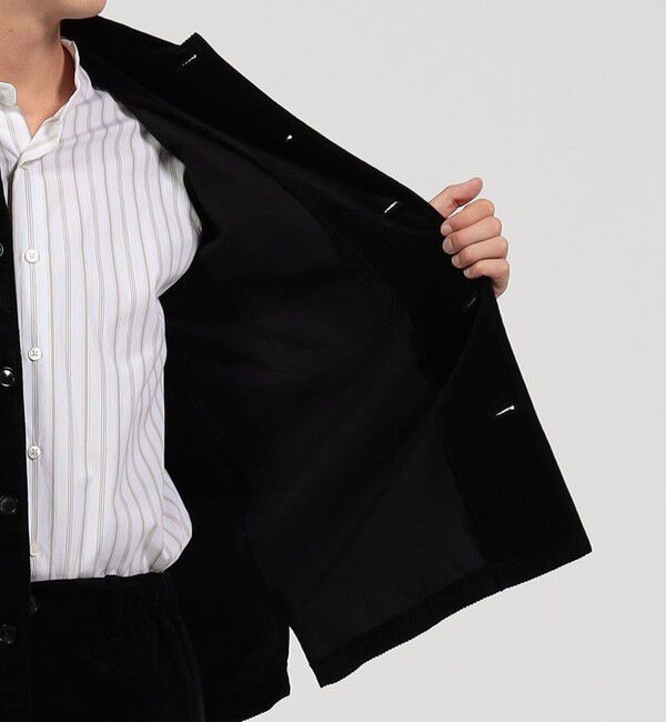 TOMORROWLAND MENS「コットンコーデュロイ シャツブルゾン」|ブルゾン・スタジャン|