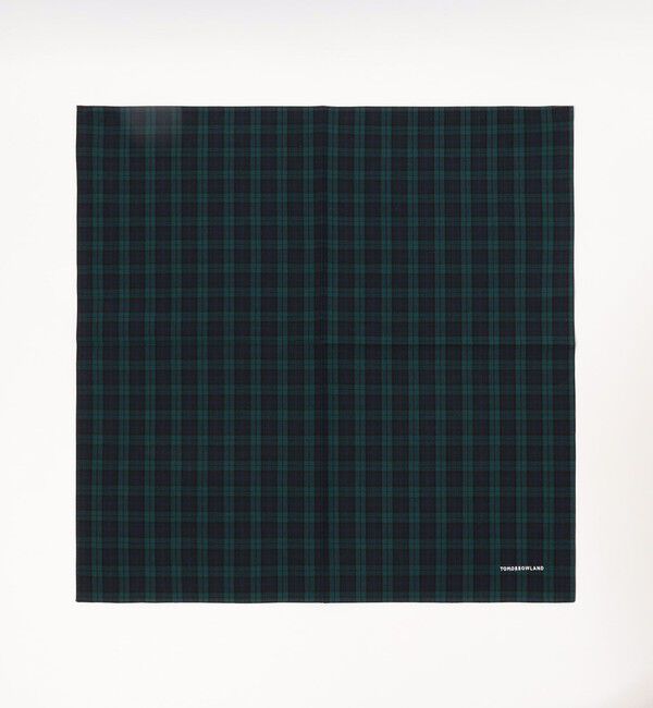 TOMORROWLAND GOODS「TOMORROWLAND コットン チェックハンカチ」|ハンカチ|