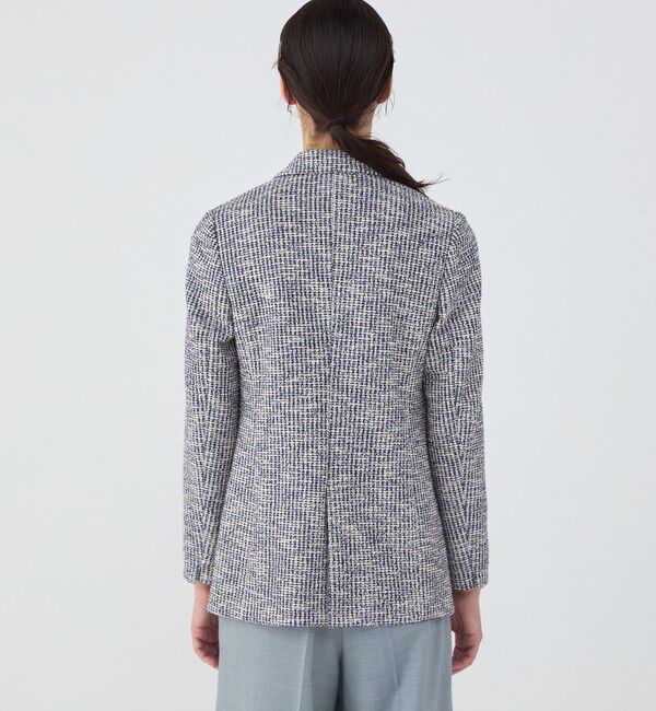 TOMORROWLAND collection「エフェクトジャージー 1Bジャケット」|テーラードジャケット|