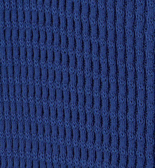 DES PRES「コットンアセテートリブ ボートネックカーディガン」|カーディガン|