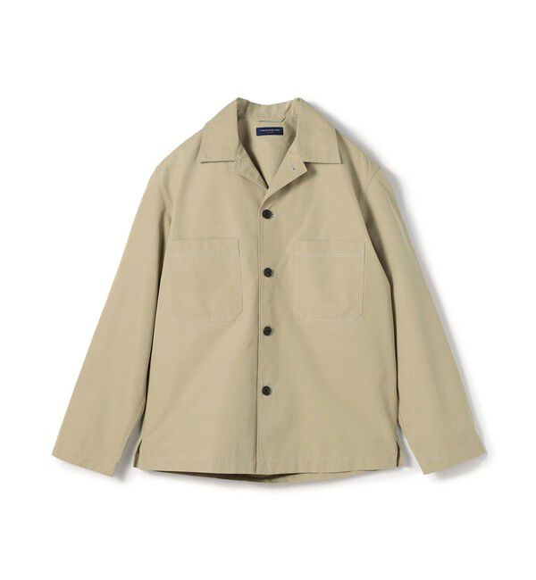 TOMORROWLAND MENS「スーピマコットン シャツブルゾン BORGHI」|ブルゾン・スタジャン|43 ベージュ