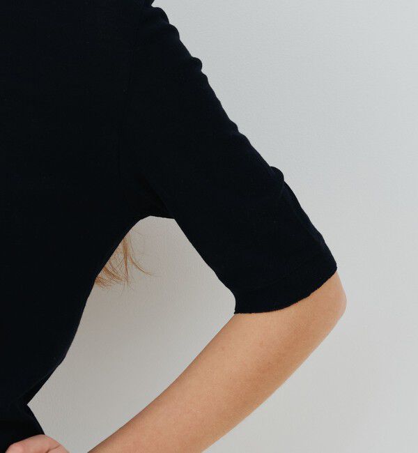 GALERIE VIE「ガーゼジャージー ヘンリーネックプルオーバー」|Tシャツ・カットソー|